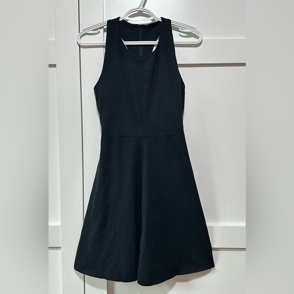 Zella Black Athletic Tank Dress with Built-In Shelf Bra Size S